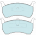 Lamda 02-1108 semi metallic front disc brake pads fit Ford Falcon AU EA EB ED EF EL XG XH Fairmont EA EB ED EF EL Fairlane NA NC NF NL LTD DA DC DF DL