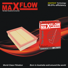 MAXFLOW® MAXTECH® M1-1411 air filter for Ford Courier PH, Explorer UN UP UQ US, Mazda B4000, B4000 Bravo