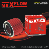 MAXFLOW® MAXTECH® M1-1412 air filter for Nissan Patrol GU 2.8L RD28QT, GU 4.2L TD42T, GU II 3.0L ZD30, GU II 4.2L TD42T, GU III 3.0L ZD30D, GU IV 3.0L ZD30D, GU IV 4.2L TD42T, GU VI 3.0L ZD30D Turbo Diesel
