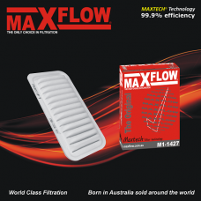 MAXFLOW® MAXTECH® M1-1427 air filter for Toyota Echo NCP10 Petrol 4 Cyl 1.3L 2NZ-F, NCP12 13 Petrol 4 Cyl 1.5L 1NZ-FE