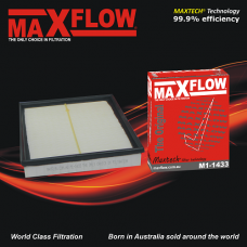 MAXFLOW® MAXTECH® M1-1433 air filter for Holden AH, TS, TSII Astra, AH VXR