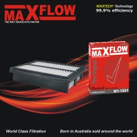 MAXFLOW® MAXTECH® M1-1521 air filter for Daewoo Kalos 4 Cyl 1.5L MPFI, Holden Barina TK Petrol 4 Cyl 1.6L F16D3