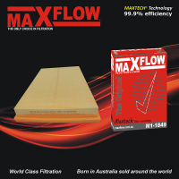 MAXFLOW® MAXTECH® M1-1849 air filter for Lexus ES200, ES250, HS250, LX460, LS600H, Camry AVV50R, 2000 6AR-FSE ASV51, SAI 2400 2AZ-FXE DAA-A models