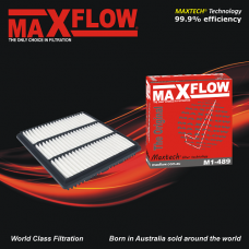 MAXFLOW® MAXTECH® M1-489 air filter for Great Wall X240, Mitsubishi Challenger, Express Van, Magna, Pajero, Starwagon, Triton, Verada
