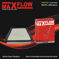 MAXFLOW® MAXTECH® M1-491 air filter for Ford Fairlane, Fairmont, Falcon, AU, AUII, AUIII, EB, ED, EF, EL, NC, NF, NL, XG, XH