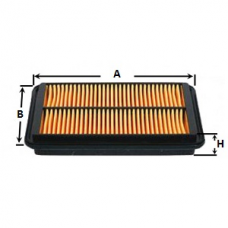 MAXFLOW® MAXTECH® M1-1758 air filter for Nissan Navara D40