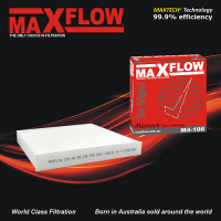 MAXFLOW® MAXTECH® M4-108 cabin pollen filter for Honda Accord, Accord Euro, Civic, CRV, CRV III, Legend, Legend 4DR, Odyssey, Lexus LS460, LS600H