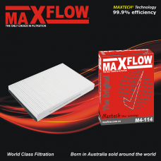 MAXFLOW® MAXTECH® M4-114 cabin filter for Holden Astra AH, TS, TSII 