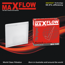 MAXFLOW® MAXTECH® M4-140 cabin filter for Toyota Corolla, Echo, Prius, RAV4, Yaris