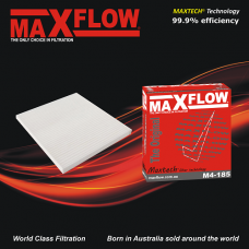 MAXFLOW® MAXTECH® M4-185 cabin filter for Hyundai Accent RB 1.6L, i40 VF 1.7L 2.0L, iX35 LM 2.0L 2.4L, Veloster FS FS2 1.6L, Kia Rio JB UB 1.4L 1.6L, Rondo UN 2.0L