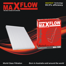 MAXFLOW® MAXTECH® M4-188 cabin filter for Nissan Dualis, X-Trial 4DR Wagon