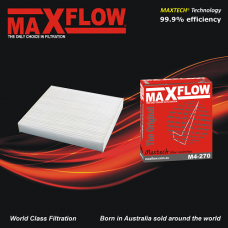 MAXFLOW® MAXTECH® M4-270 cabin filter for Audi A3 8V, 8V7, 8VA, 8VS, TT III FV3, FV9, Seat Leon II 5F, SC 5F5, ST 5F8