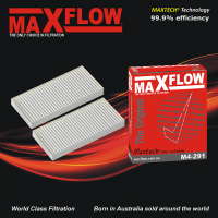 MAXFLOW® MAXTECH® M4-291 cabin filter for BMW X3 F25, X4 F26 N20B16A, N20B20A, N52B30A, N55B30A, N47D20C, B47D20A, N57D30A, N57D30B WITH AUTOMATIC CLIMATE CONTROL