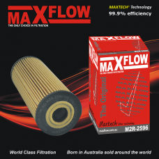MAXFLOW® MAXTECH® M2R-2596 oil filter for Mercedes Benz 220E C180 C200 C200K C220 C230 C280 C36 CLK200K CL230K E200K E220 E220C E220CA E220T E230 E280 E320 E36 MB100 MB140 S280 S320 S420 S420L S500C S500L S600 SLK200 SLK200K SLK230K VITTO 113