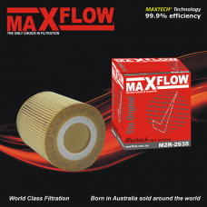 MAXFLOW® MAXTECH® M2R-2635 oil filter for BMW 1 E81, E87, E82 Coupe, E88 Cabriolet, BMW 3 E46 Cabriolet, Compact, Coupe, Touring, E90, E91, E92 Coupe, E93, BMW 5 E60, E61, X1 E84, X3 E83