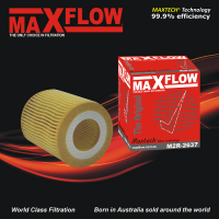 MAXFLOW® MAXTECH® M2R-2637 oil filter for Alfa Romeo JTD Turbo Diesel 159, Holden Astra AH Turbo Diesel 4 Cyl 1.9L Z19DTH