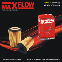 MAXFLOW® MAXTECH® M2R-2740 oil filter for Audi A1 8X 8XA, A3 8V 8V7 8VA 8VS, A5 8F 8T, Q3, Q5, TT FV3 FV9, Seat Leon 5F 5F5 5F8, Skoda Octavia, Volkswagen Golf