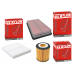 MAXFLOW® MAXTECH® MFK105 air cabin oil filter service kit for Mazda 6 GG1032 MPS Petrol 2.3L L3, Mazda CX-7 ER 2.3L L3 DOHC 16V