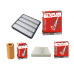 MAXFLOW® MAXTECH® MFK114 air cabin oil filter service kit for Toyota Land Cruiser URJ202 Petrol V8 4.6L 1UR-FSE
