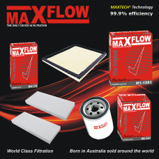 MAXFLOW® MAXTECH® MFK19 air cabin oil filter service kit for Nissan Navara D40 Petrol V6 4.0L VQ40DE, Pathfinder R51 Petrol V6 4.0L VQ40