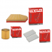 MAXFLOW® MAXTECH® MFK190 air cabin oil filter service kit for BMW X4 F26 xDrive 20i 2.0L 135kw N20B20A, xDrive 28i 2.0L 180kw N20B20A WITH AUTOMATIC CLIMATE CONTROL, MODELS WITHOUT CLIMATE CONTROL USE MFK191