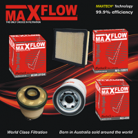 MAXFLOW® MAXTECH® MFK196 air fuel oil filter service kit for Mitsubishi Triton MQ 2.4L Turbo Diesel 4N15R I DOHC 16V