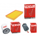 MAXFLOW® MAXTECH® MFK199 air fuel oil filter service kit for Holden Vectra JR 2.0L C20SEL, Vectra JR V6 2.5L X25XE, Vectra JS 2.0L C20SEL, Vectra JS 2.2L C22SEL, Vectra JSII 2.0L C20SEL, Vectra JSII 2.2L C22SEL