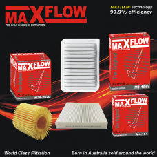 MAXFLOW® MAXTECH® MFK20 air cabin fuel oil filter service kit for Toyota Corolla ZRE152R, ZRE153R, ZRE172R, ZRE182R, RAV4 ZSA42R