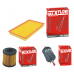 MAXFLOW® MAXTECH® MFK200 air fuel oil filter service kit for Holden Vectra JR 2.0L C20SEL, Vectra JR V6 2.5L X25XE, Vectra JS 2.0L C20SEL, Vectra JS 2.2L C22SEL, Vectra JSII 2.0L C20SEL, Vectra JSII 2.2L C22SEL
