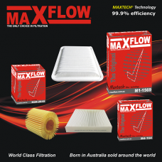MAXFLOW® MAXTECH® MFK22 air cabin fuel oil filter service kit for Toyota Camry ASV50R Petrol 2.5L 2AR-FE