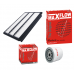 MAXFLOW® MAXTECH® MFK63 air oil filter service kit for Mitsubishi Pajero NM SWB/LWB 6G74A, NP SWB/LWB 6G75, NP SWB/LWB 6G74A, NP VR-X 6G75, NS 6G75, NT 6G75, NW 6G75