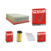 MAXFLOW® MAXTECH® MFK98 air oil filter service kit fits NISSAN X-TRAIL 4DR WAGON T31, RENAULT KOLEOS H45 Turbo Diesel