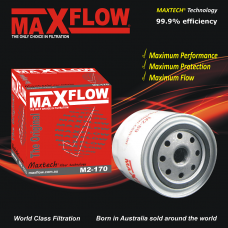 MAXFLOW® MAXTECH® M2-170 oil filter for Ford Maverick, Nissan 280C, 720, Navara, Pathfinder, Patrol, GQ, MK, MQ, ST, TI, Skyline