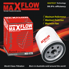 MAXFLOW® MAXTECH® M2-179 oil filter for Ford Trader 409, 509, 711, 811, Mazda E2700, E3000, E4100, T3000, T4100