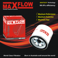 MAXFLOW® MAXTECH® M2-443 oil filter for Daewoo Matiz, Daihatsu Applause, Charade Di, Centro Cuore, Feroza, Handi, Move, Pyzar, Rally, Sirion, Terrios, YRV, APV 4DR Van, Swift