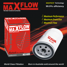 MAXFLOW® MAXTECH® M2-689 oil filter for Hummer H3, Holden Colorado, Rodeo, Rover 75