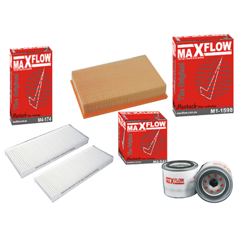 Air cabin oil filter service kit fits NISSAN NAVARA D40 Turbo Diesel V6 3.0L V9X DI DOHC 24V, MAXFLKOW MAXTECH ANASA automotive filters are made in Australia and are also available online at ccpg.com.au auto parts store